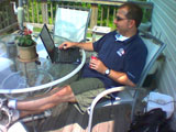 Eric Bazerghi Working from Home